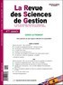 2012 la revue des sciences de gestion