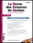 2014 revue sciences de gestion