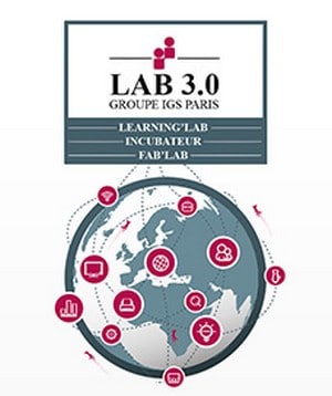 Le Groupe IGS Lab 3.0 Incubateur Fablab Learning Lab